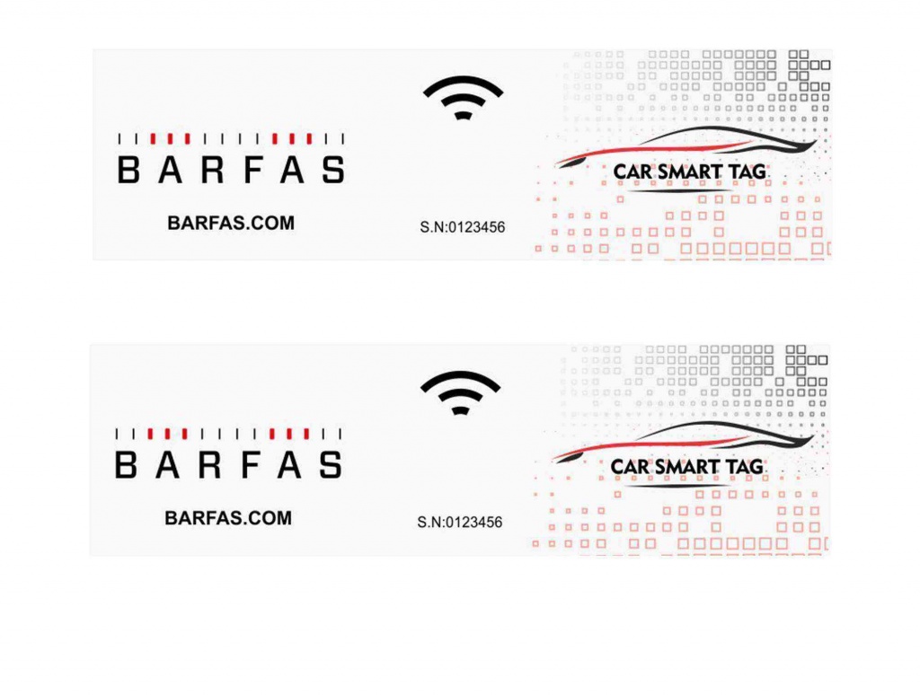 UHF RFID Baskılı Otopark Etiket(HIGGS4 CHIP) - BR0411