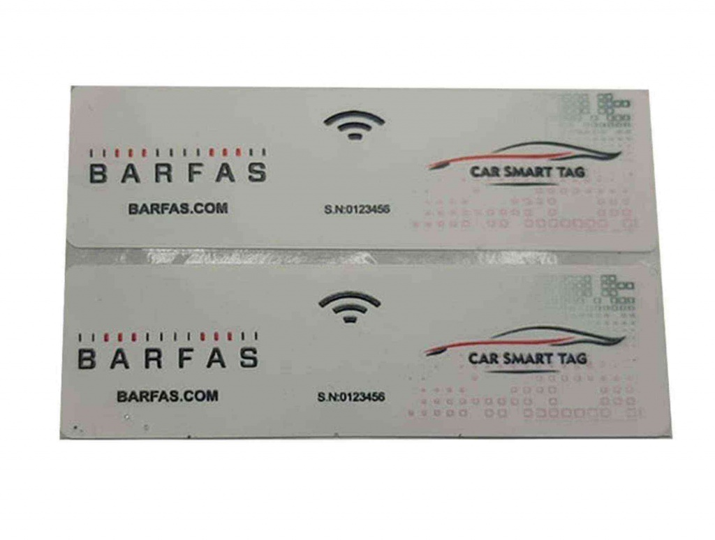 UHF RFID Baskılı Otopark Etiket(HIGGS4 CHIP) - BR0411